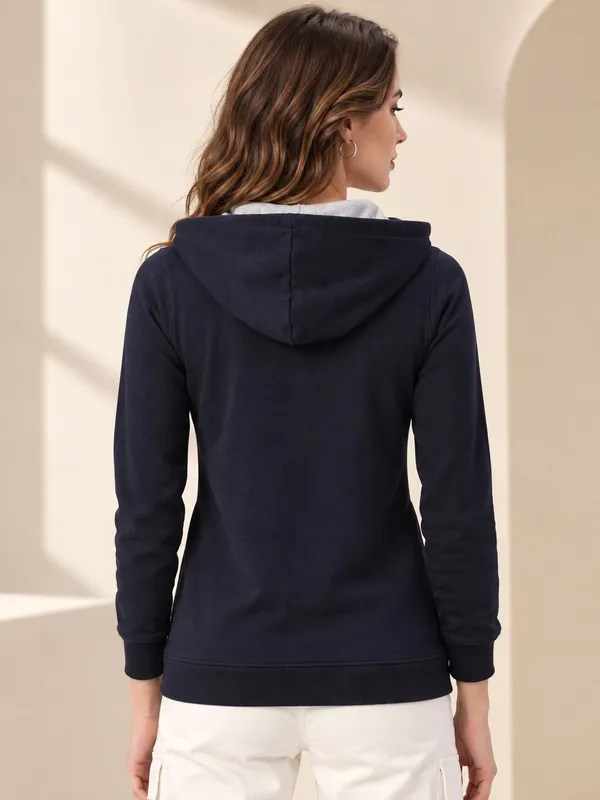 Navy_Fleece_Regular_Fit_Hoodie_for_Women
