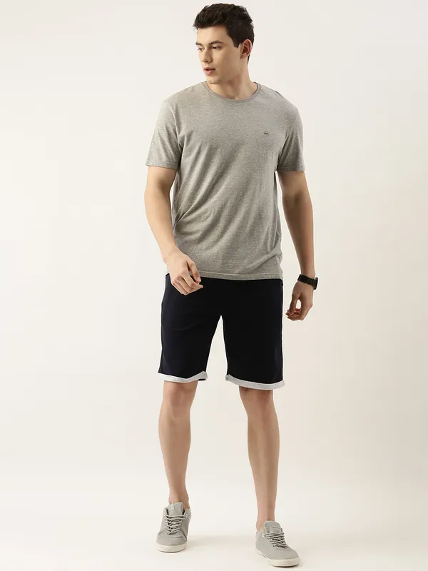 Black_Cotton_Blend_Relaxed_Fit_Drawstring_Shorts_For_Men