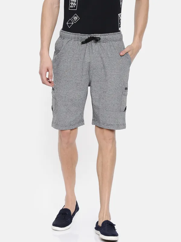 Grey_Cotton_Blend_Elasticated_Shorts_With_Zipper_Pocket_For_Men