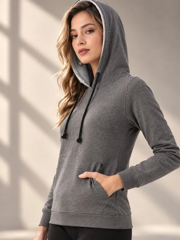 Grey_Hooded_Regular_Fit_Sweatshirt_For_Women