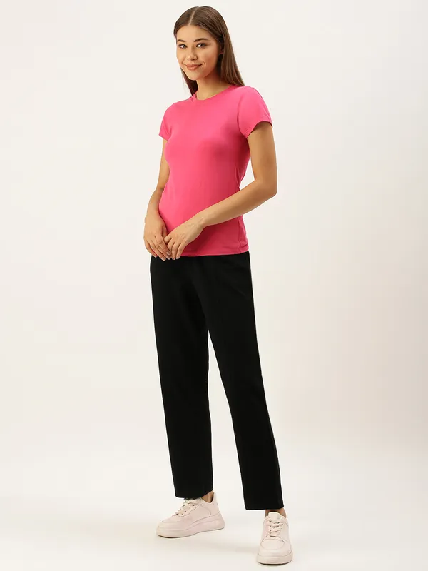 Black_Cotton_Blend_Relaxed_Fit_Drawstring_Track_Pants_For_Women