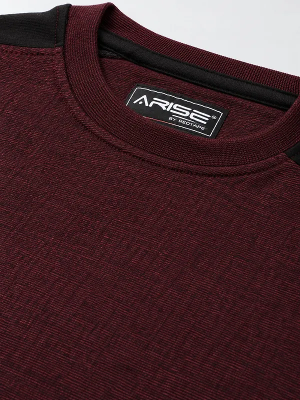 Maroon_Colorblock_Crew_Neck_Sweatshirt_for_Men