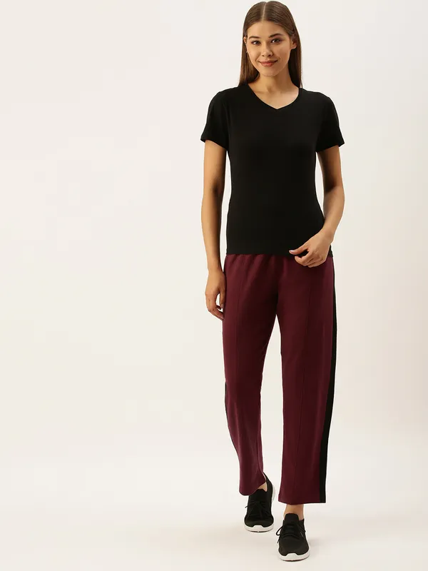 Wine_Cotton_Blend_Relaxed_Fit_Track_Pants_For_Women