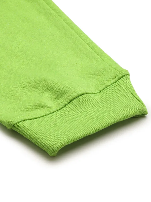 Lime_Green_Cotton_Blend_Relaxed_Fit_Joggers_For_Women