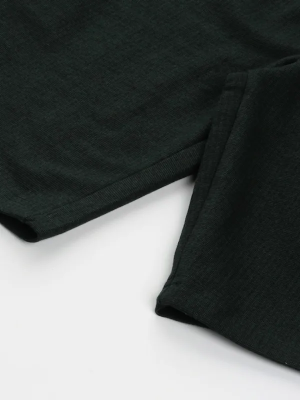 Black_Cotton_Blend_Elasticated_Drawstring_Shorts_For_Men