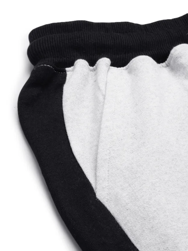 White_Cotton_Blend_Contrast_Trim_Joggers_For_Women