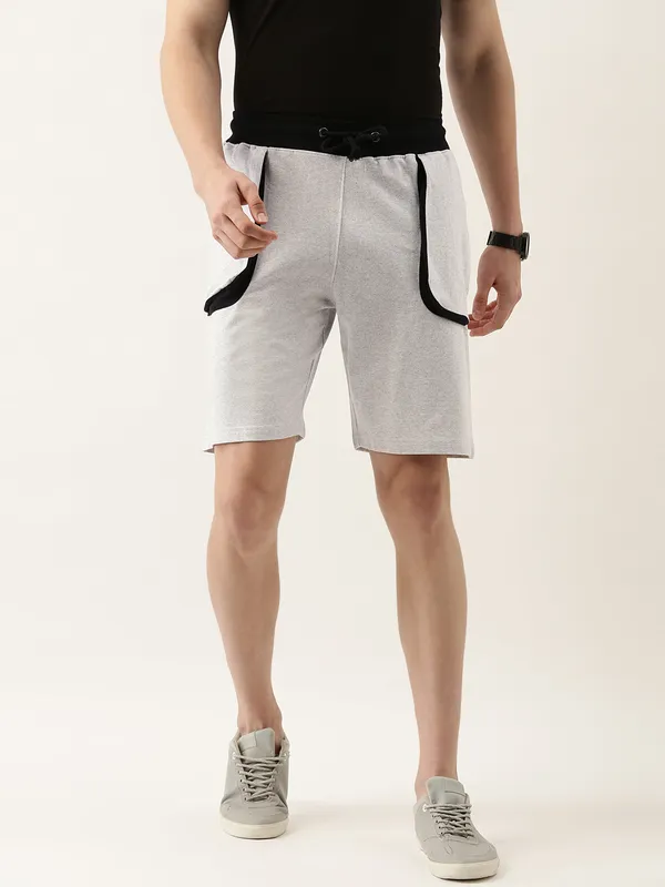 Black_And_White_Cotton_Blend_Colorblock_Track_Pants_For_Men