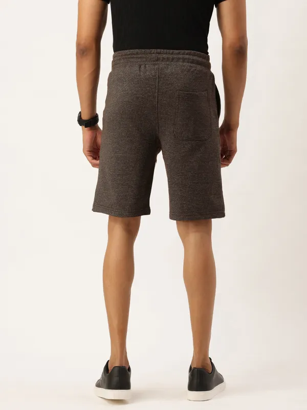 Charcoal_Grey_Cotton_Blend_Elasticated_Waist_Knit_Shorts_For_Men