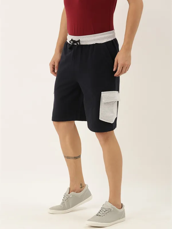 Black_Cotton_Blend_Cargo_Shorts_With_Contrast_Panels_For_Men