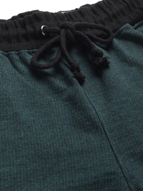 Olive_Green_Cotton_Blend_Drawstring_Shorts_For_Men