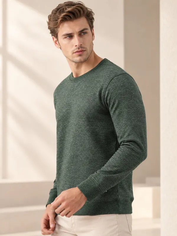 Green_Textured_Regular_Fit_Sweatshirt_for_Men