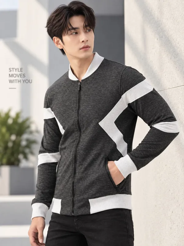 Dark_Grey_Zip_Front_Bomber_Jacket_for_Men