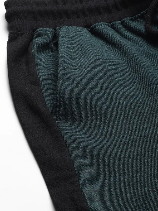 Olive_Green_Cotton_Blend_Drawstring_Shorts_For_Men