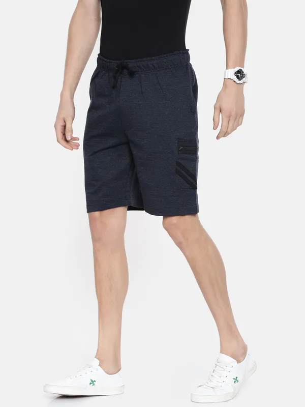 Navy_Blue_Cotton_Blend_Drawstring_Shorts_For_Men
