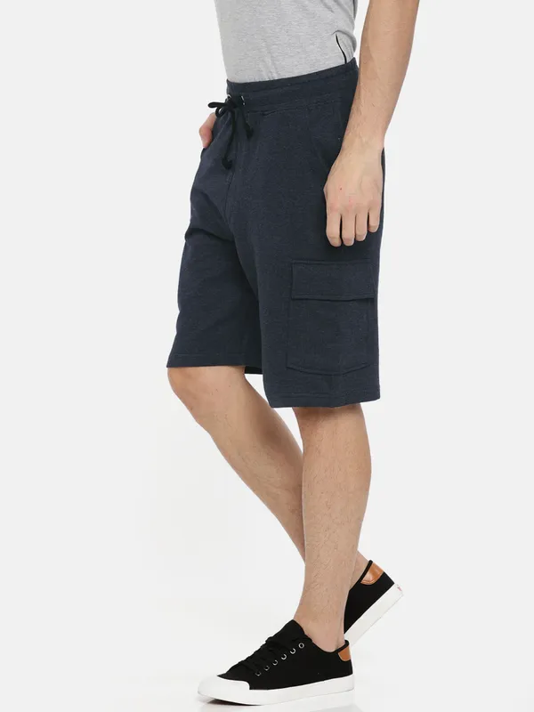 Navy_Blue_Cotton_Blend_Cargo_Drawstring_Shorts_For_Men