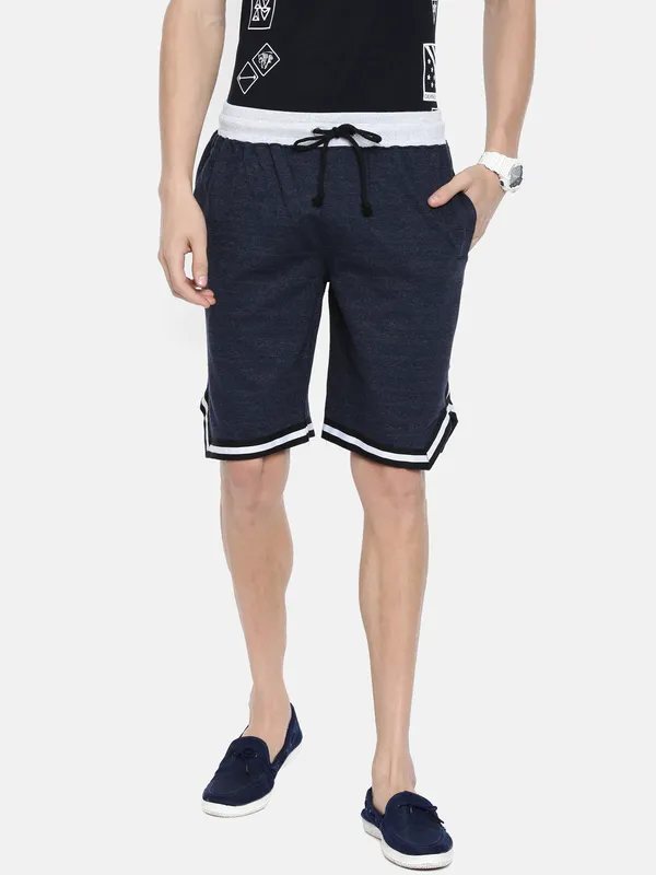 Navy_Blue_Cotton_Blend_Athletic_Drawstring_Shorts_For_Men