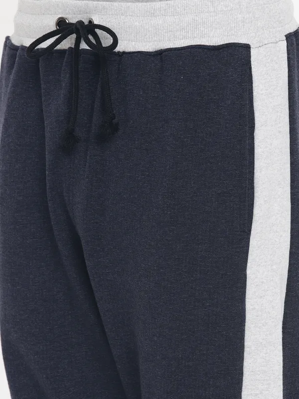 Navy_Blue_Cotton_Blend_Drawstring_Capri_Joggers_For_Men