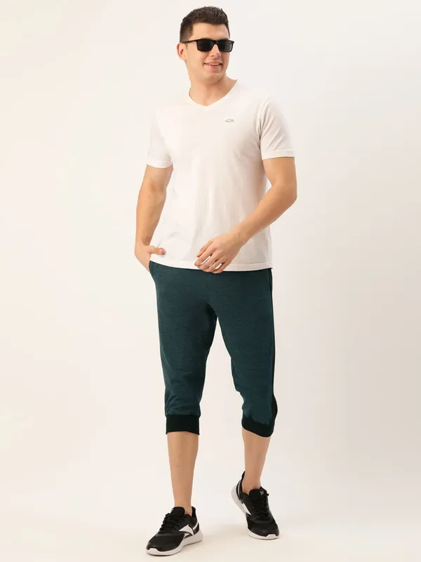 Teal_Cotton_Blend_Drawstring_Capri_Joggers_For_Men
