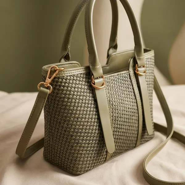 Gold_Pu_Fabric_Premium_Hand_Bag_For_Women
