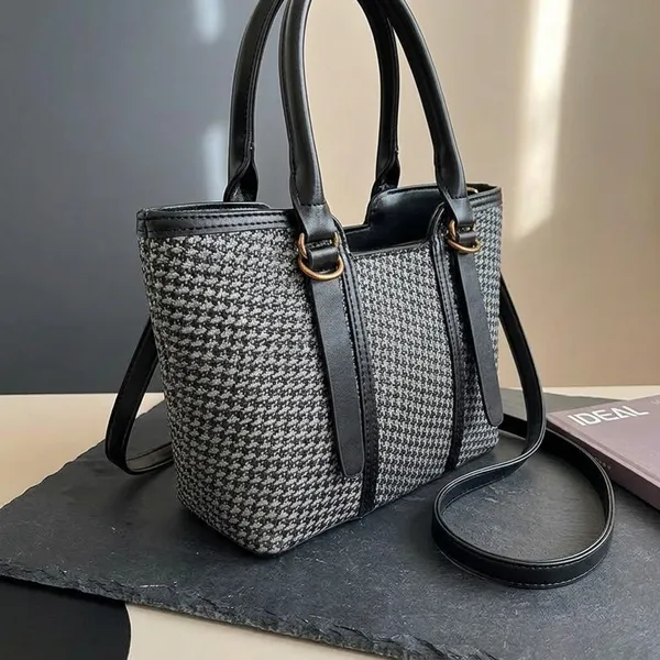 Black_Pu_Fabric_Premium_Tote_Bag_For_Women