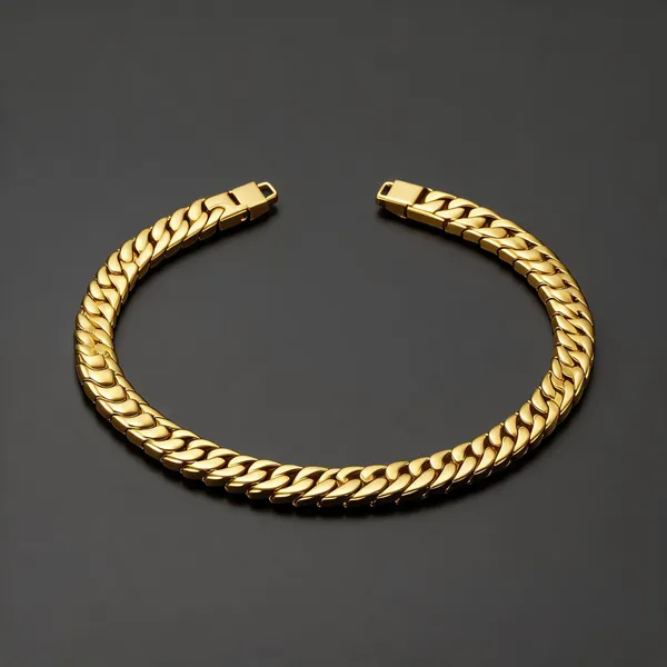 Gold_Brass_Alloy_Bracelet_For_Men