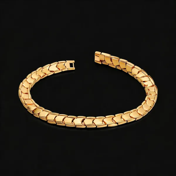 Gold_Brass_Alloy_Bracelet_For_Men