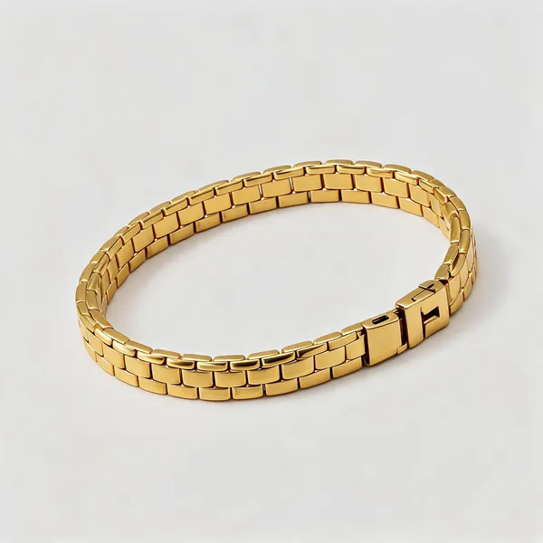 Gold_Brass_Alloy_Bracelet_For_Men