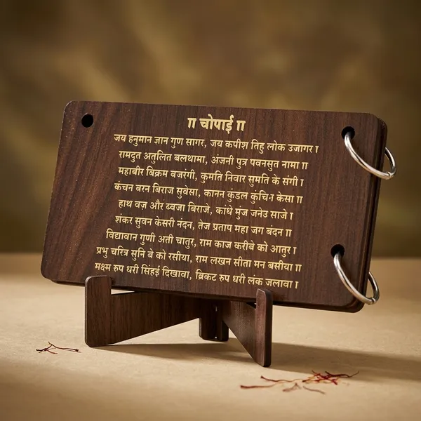 Wooden_Hanuman_Chalisa_Book_Stand