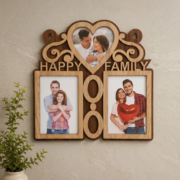 Wood_Happy_Family_Heart_Scrollwork_Wall_Photo_Frame