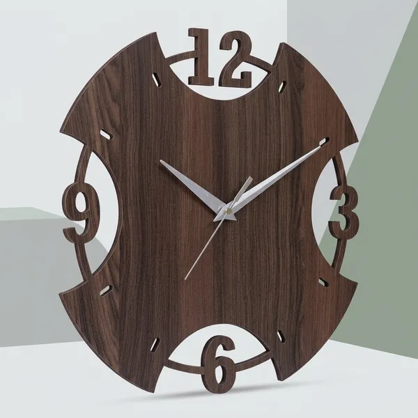 Wood_Contemporary_Cut_Out_Numeral_Decorative_Wall_Clock