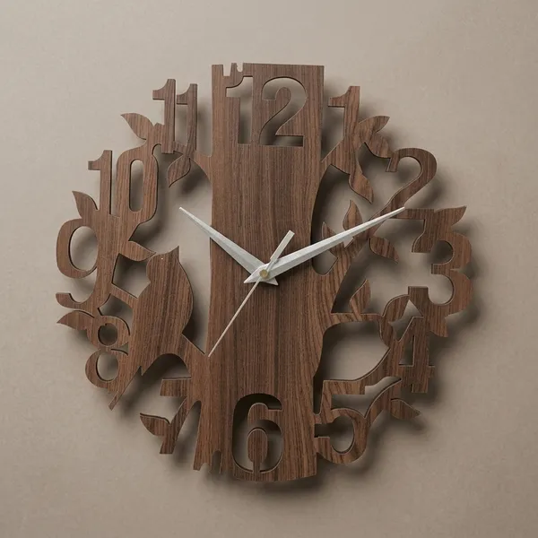 Wood_Decorative_Tree_Branch_Arabic_Numeral_Wall_Clock