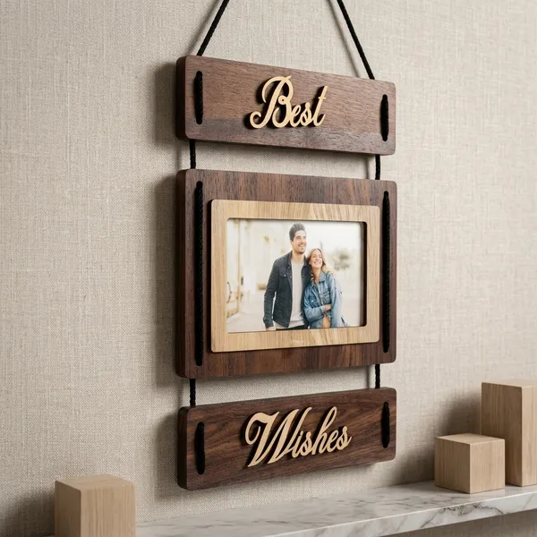 Wood_Best_Wishes_Engraved_Three_Tier_Hanging_Photo_Frame_|_Pack_Of_2