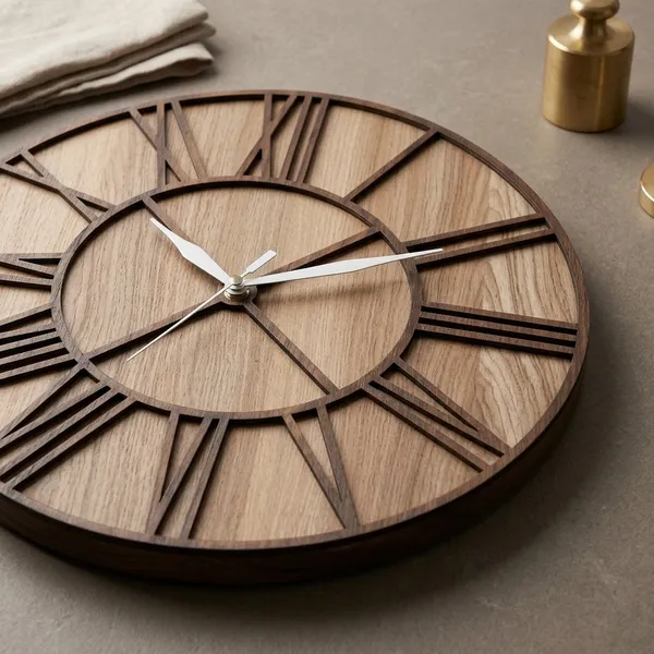 Wood_Classic_Roman_Numeral_Wall_Clock