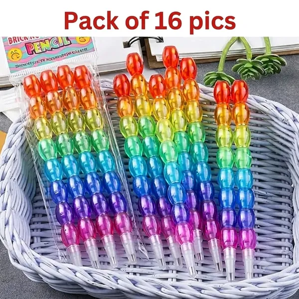 Multicolour_Stackable_Rainbow_Wax_Crayons_16_Pieces_-_Pack_of_4