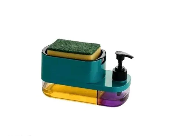 Plastic_2-In-1_Kitchen_Sink_Soap_Dispenser_And_Sponge_Holder_-_Pack_of_1