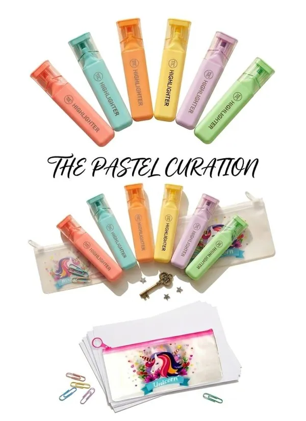 Transparent_Pvc_Unicorn_Print_Zipper_Stationery_Pouch_-_Pack_of_3