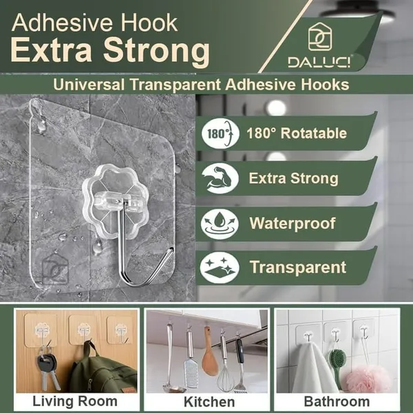 Transparent_Plastic_Self-Adhesive_Wall_Hooks_10_Pieces_-_Pack_of_4
