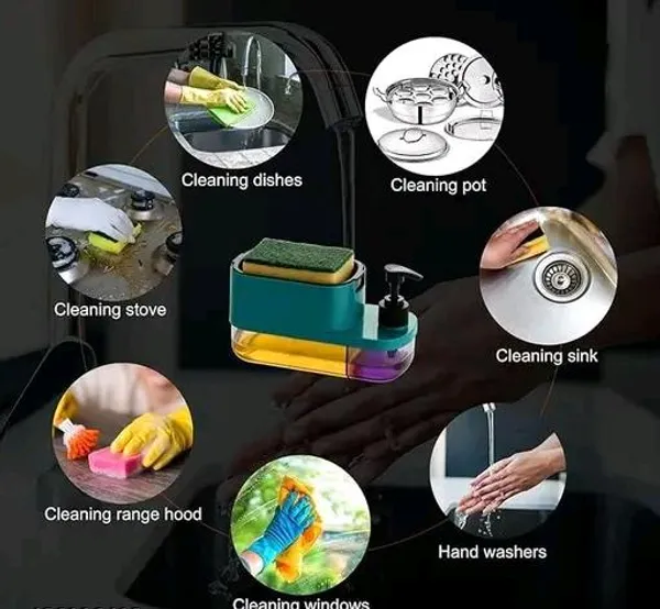 Plastic_2-In-1_Kitchen_Sink_Soap_Dispenser_And_Sponge_Holder_-_Pack_of_1