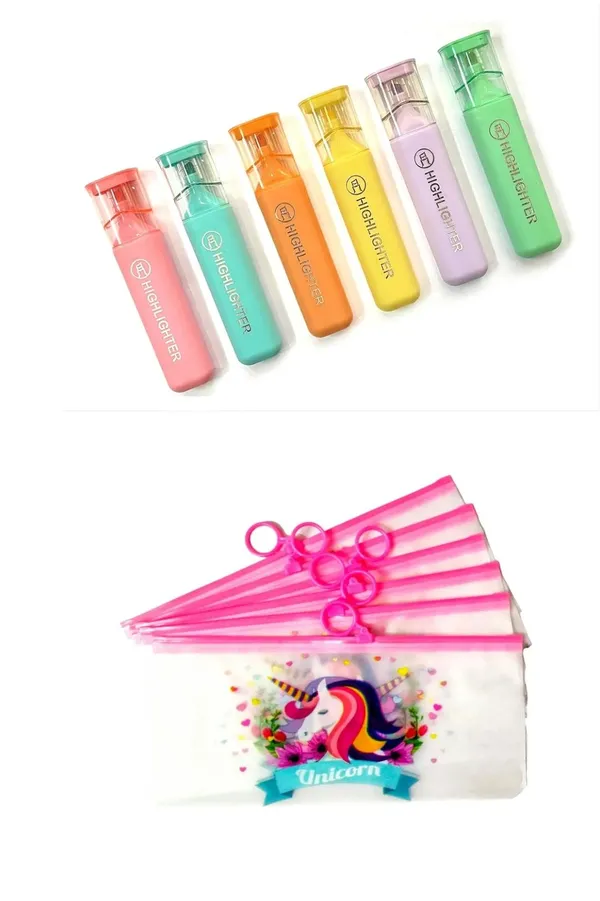 Transparent_Pvc_Unicorn_Print_Zipper_Stationery_Pouch_-_Pack_of_3