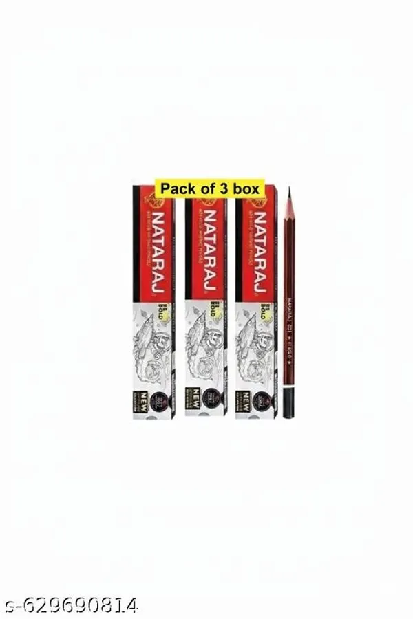 Nataraj_621_Hb_Writing_And_Drawing_Pencils_Pack_Of_3_Boxes_-_Pack_of_1