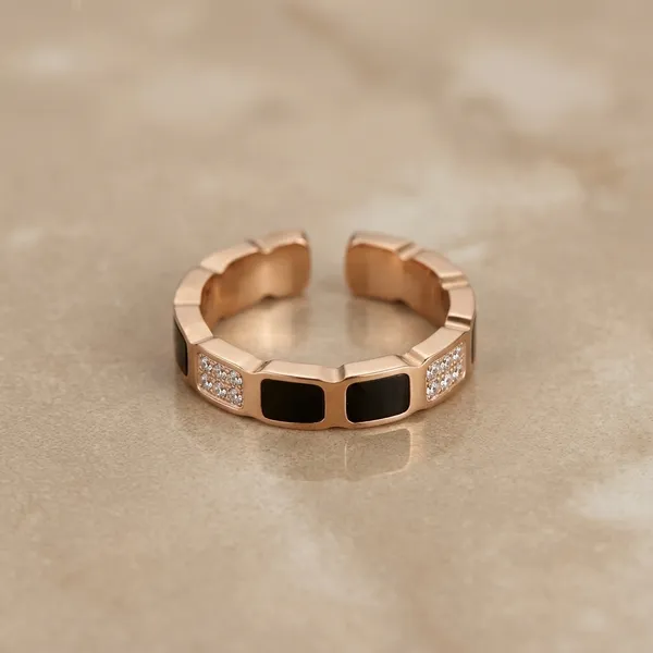 Rose_Gold_Geometric_Adjustable_Ring_With_Black_Enamel_Accents