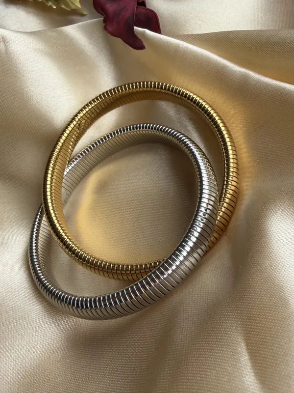 Gold_And_Silver_Toned_Flexible_Bracelet