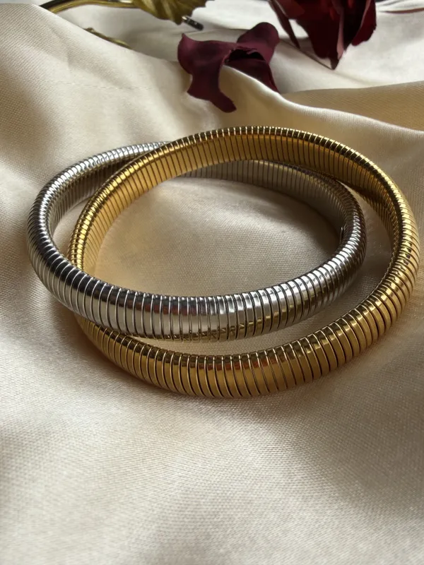 Gold_And_Silver_Toned_Flexible_Bracelet