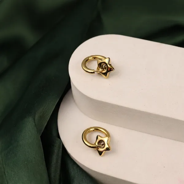 3-In-1_Style_Star_Charm_Huggie_Hoops,_18K_Gold_Plated
