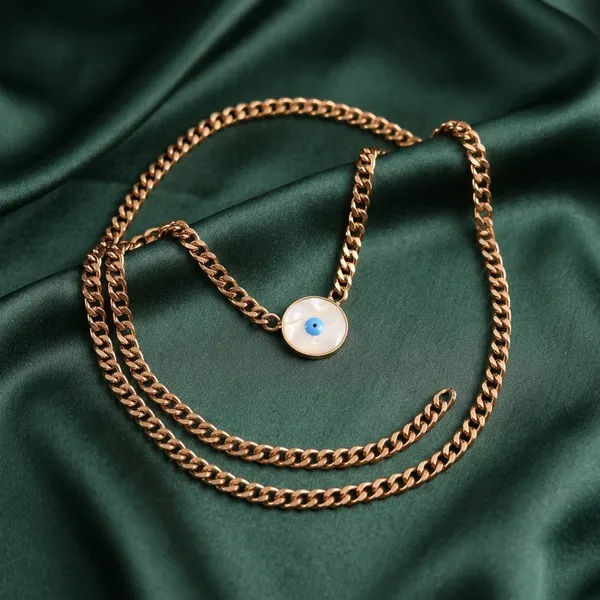 Rose_Gold_Evil_Eye_White_Enamel_Pendant_Chain_Necklace