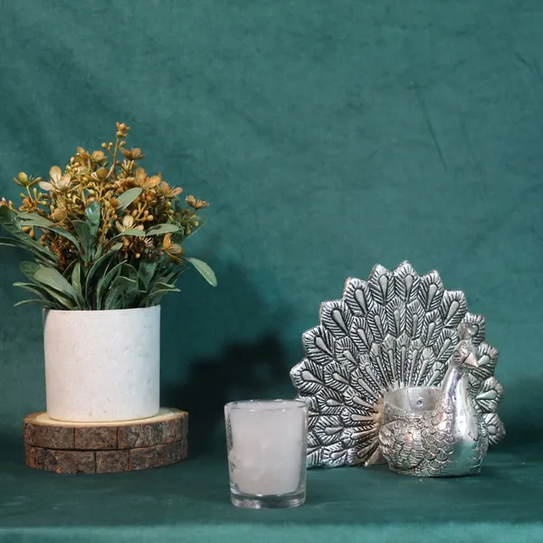 Metal_Peacock_Candle
