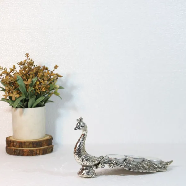 Metal_Peacock_Candle_Single