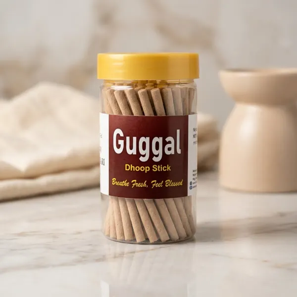 Pack of_4_Chandan,_Guggal,_Loban, Bel Patram_Dhoop_Stick