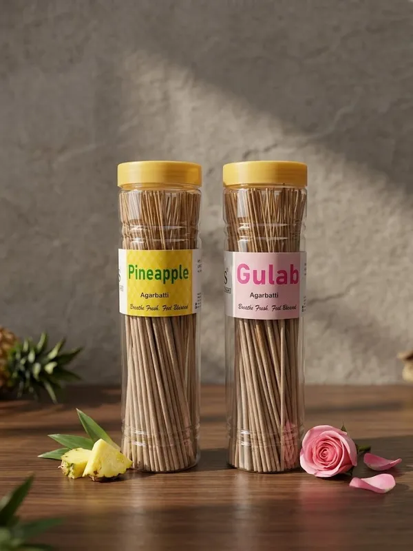 Pack_Of_2_Boxes_Gulab_and_Pineapple_Agarbatti_Home_Fragrance