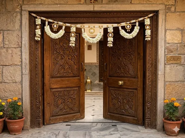 Gajra_&_Pearl_Elegance_Door_Hanging